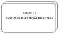 Sunpipe Bubbler Replacement Tank | One Colour-Image 1