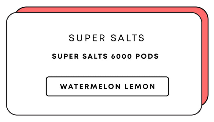 Super Salts 6000 Pods | Watermelon Lemon-Image 1