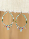 Sweetest Drop Earrings - Turquoise-view 1