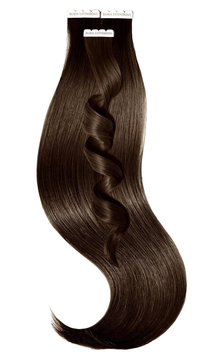 Luxury Tape-in Chocolate Roast Brown Extensions