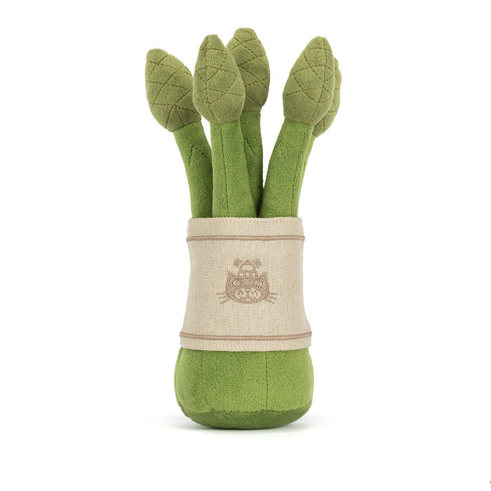Teddy - Amuseables Asparagus - Back Cut