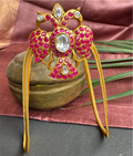 The Anvika Heritage Silver Gandaberunda Vanki / Bajuband