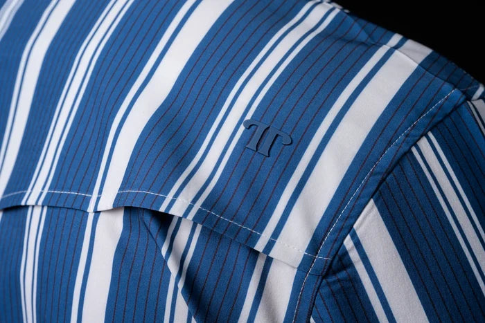 The Atlas in Blue - Long Sleeve Snap Shirt by Ferrell