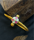 The Chhaya Antique Silver Golusu Bangle (Size/2.2/2.4/2.6/2.8)