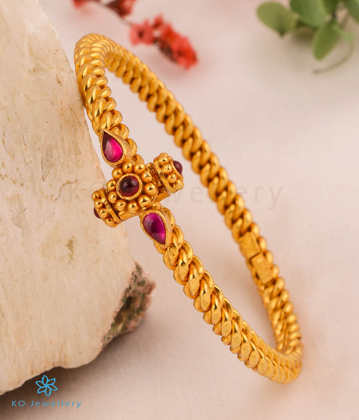 The Classic Golusu Antique Silver Openable Bracelet (Size 2.2/2.4/2.6/2.8)