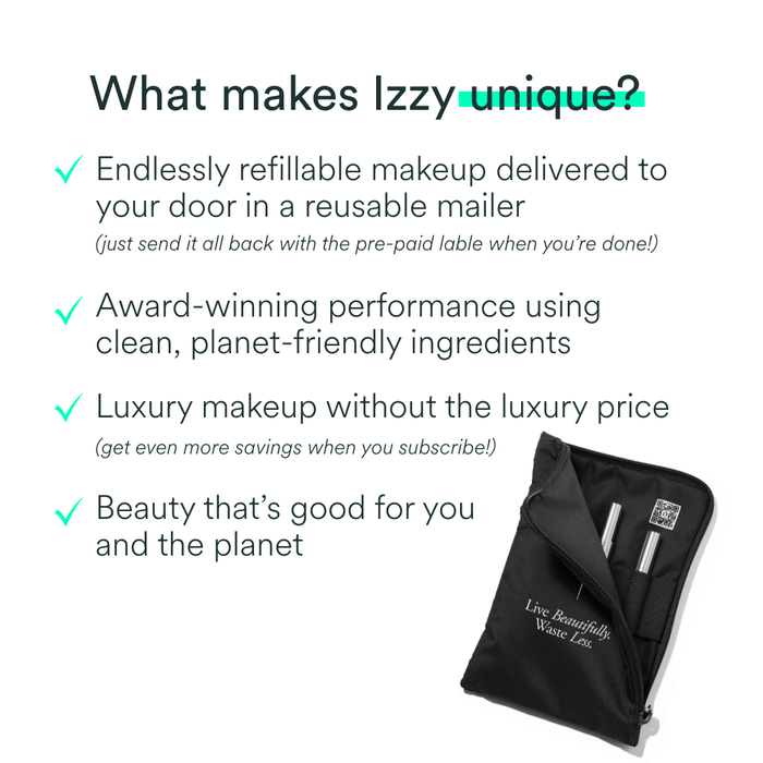 Izzy Zero Waste Beauty The Izzy Edit