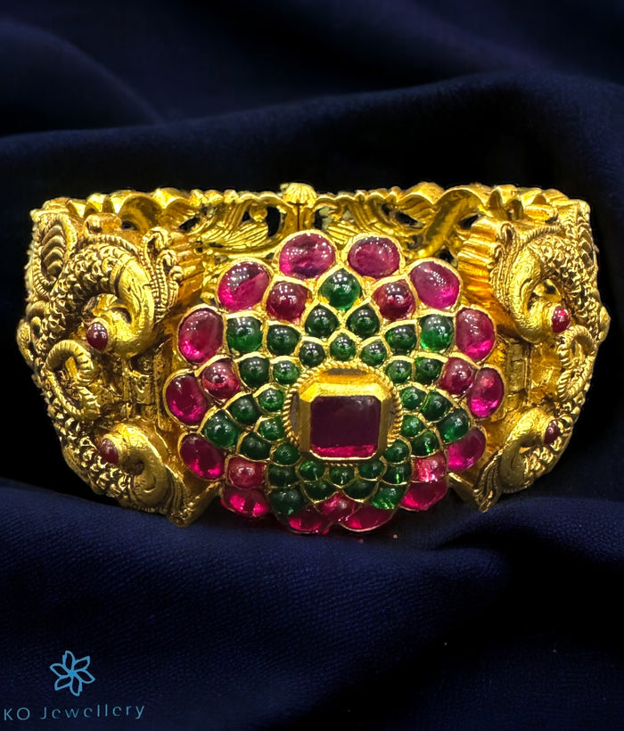The Milan Silver Peacock Bracelet (Size/2.4)