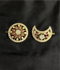 The Navistha SuryaChandra Silver Bridal HairPin