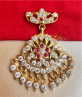 The Parnitha Silver Closed-setting Stone Pendant