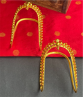 The Sahiti Silver Kemp Bridal Armlet or Vanki - Single
