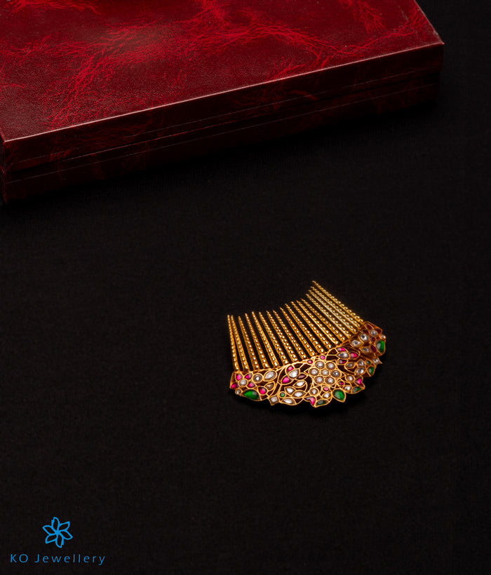 The Shivani Silver Hair Pin