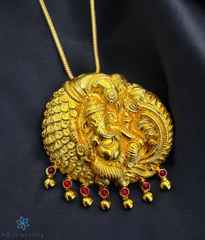 The Shuban Ganapathi Silver Pendant