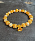 The Tarangini Silver Pearl Bracelet-Single (Size /2.2/2.4/2.6/2.8)