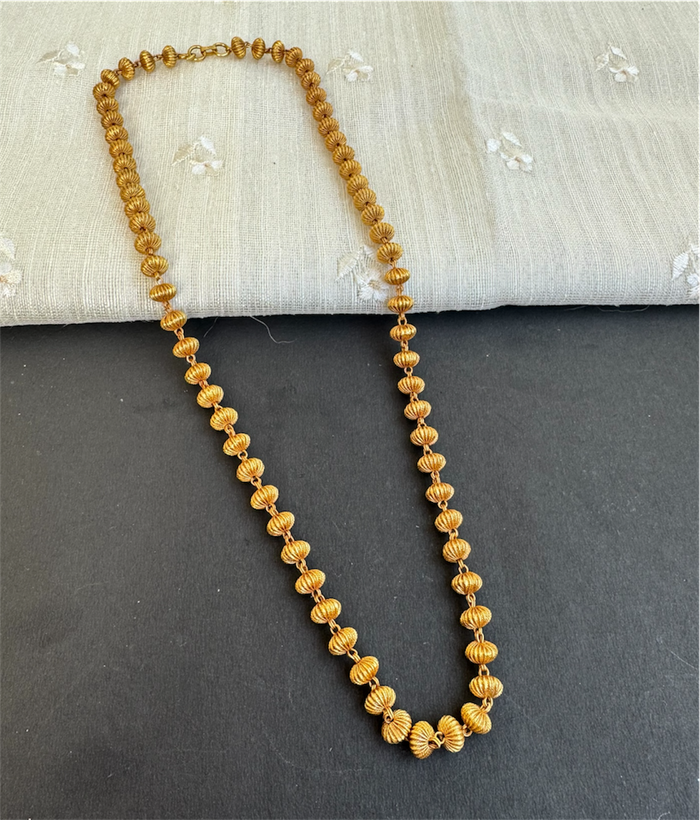 The Vatsala Silver Jomale Chain & Earrings