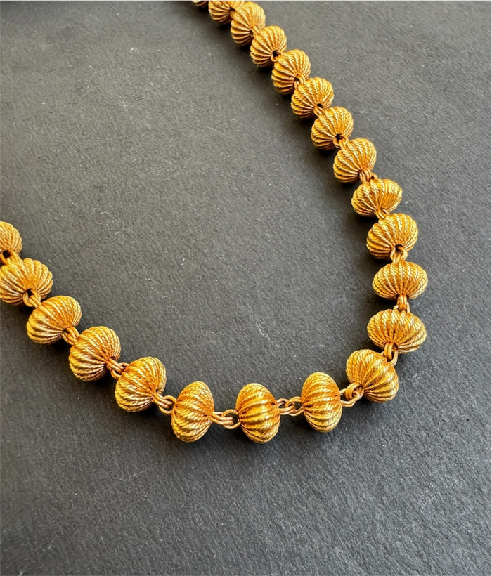 The Vatsala Silver Jomale Chain & Earrings