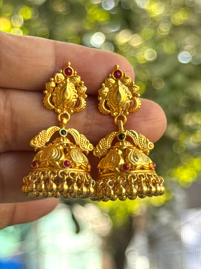 The Yagna Silver Jhumki