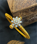The Yashika Antique Silver Golusu Bangle (Size/2.2/2.4/2.6/2.8)