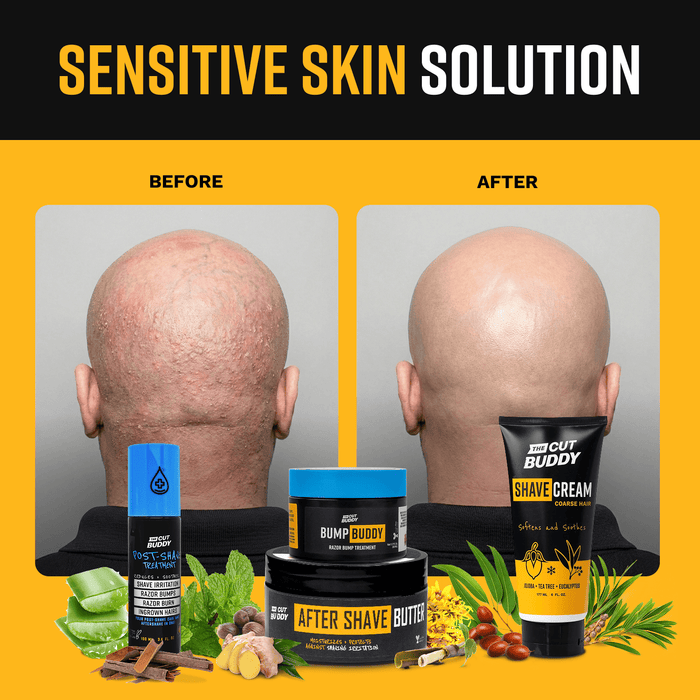 THE ZERO-BUMP SHAVE SYSTEM
