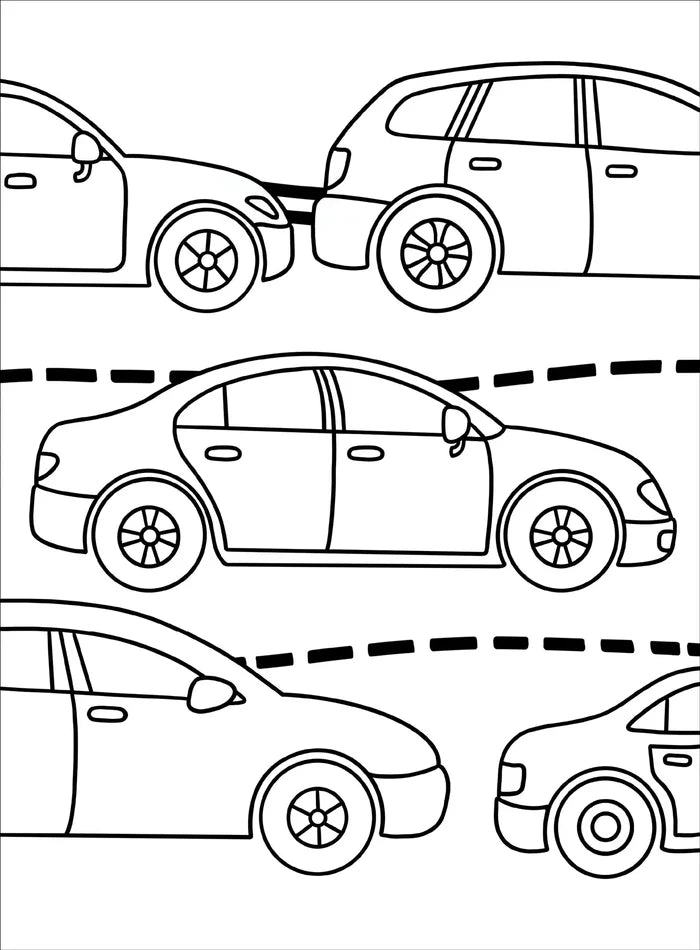 Things That Go Coloring Book