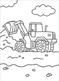 Things That Go Coloring Book