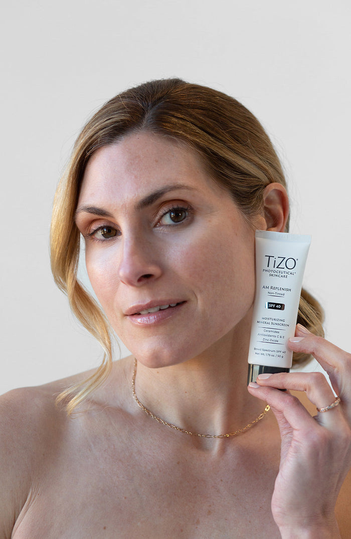 TiZO Sunscreen TiZO AM Replenish Non-Tinted SPF40