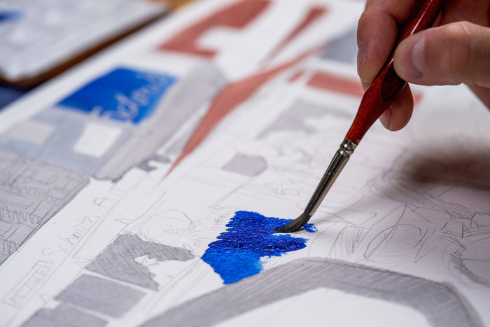 Tonic Watercolor, 12 mL Tube, #002 Federal Red