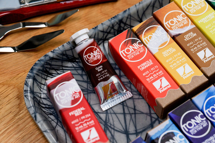 Tonic Watercolor, 12 mL Tube, #002 Federal Red