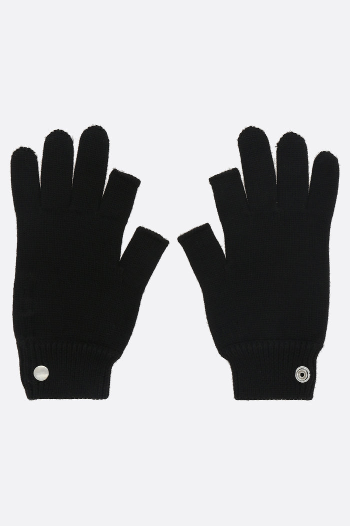 Touchscreen gloves in wool