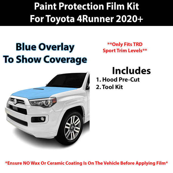 Fits Toyota 4Runner (TRD Sport) 2022+ Precut Premium Paint Protection Film Clear Bra PPF Decal Film Kit Cover - Bogar Tech Designs