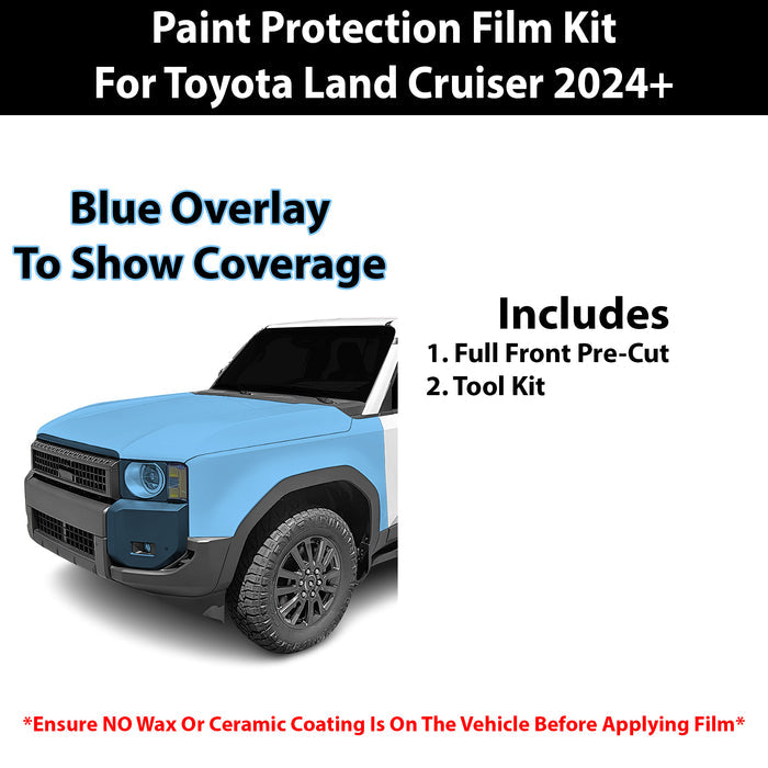 Fits Toyota Land Cruiser 2024+ Precut Premium Paint Protection Film Clear Bra PPF Decal Film Kit Cover - Bogar Tech Designs