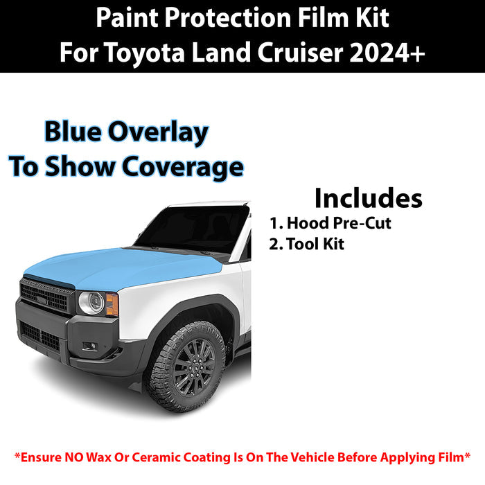 Fits Toyota Land Cruiser 2024+ Precut Premium Paint Protection Film Clear Bra PPF Decal Film Kit Cover - Bogar Tech Designs