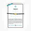 Trust Divine Mercy Blessing Bracelet (gold)