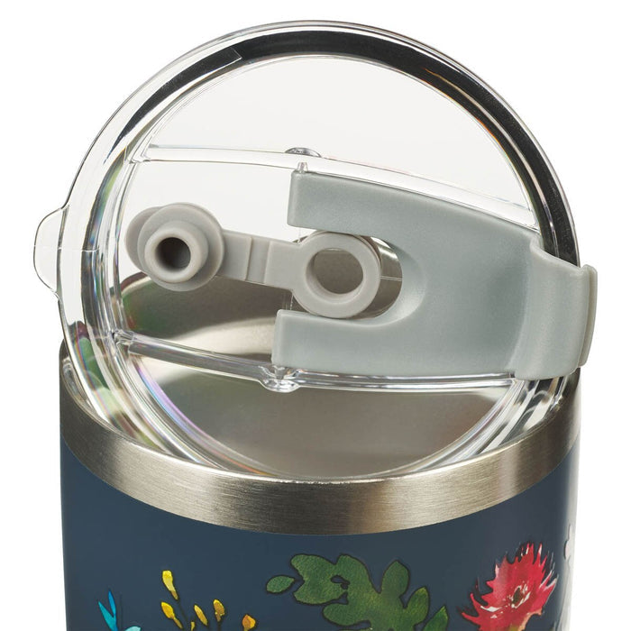 Trust in the Lord Stainless Steel Tumbler with Straw - Proverbs 3:5