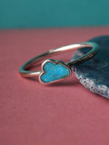 Turquoise Cloud Sterling Silver Ring | One Colour-Image 1