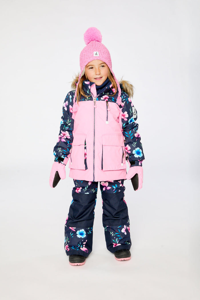 Two Piece Play Snowsuit Pink-1