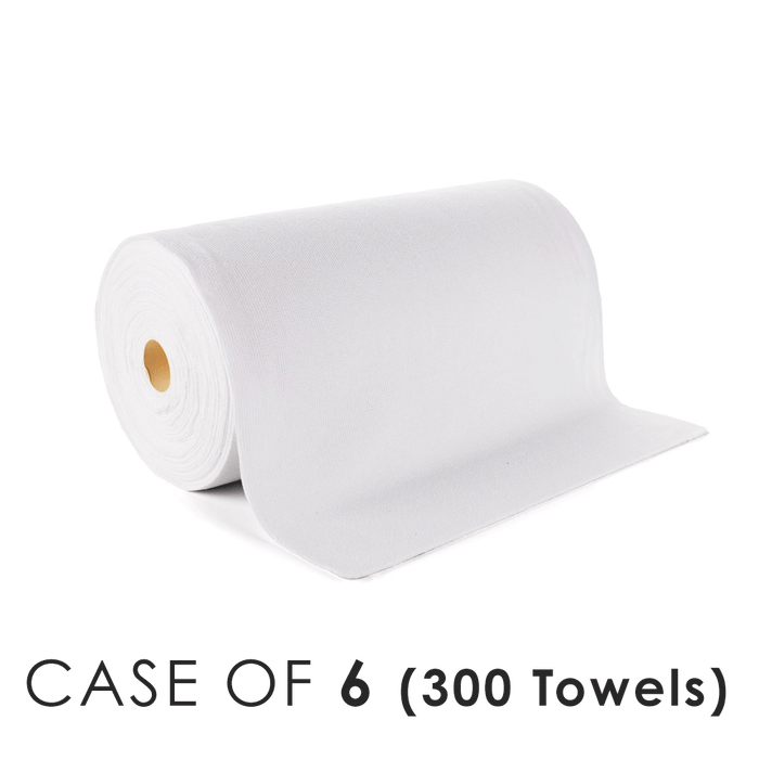 White / 50-Count Roll / Case of 6
