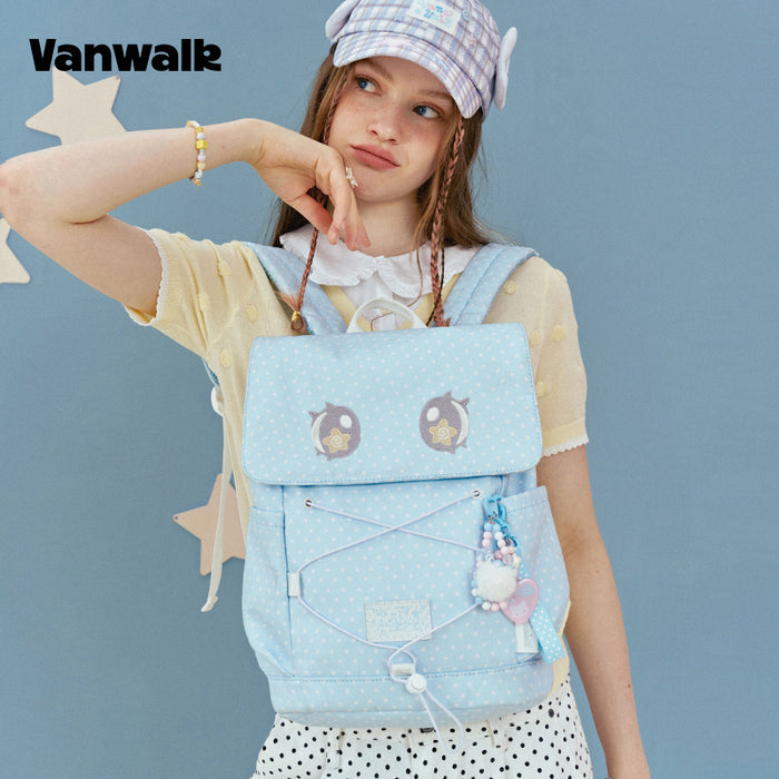 Vanwalk Fun Design Moonstarry Park Student Backpack v2958