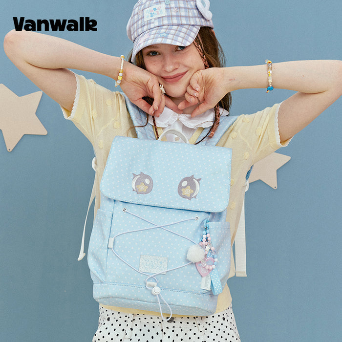 Vanwalk Fun Design Moonstarry Park Student Backpack v2958