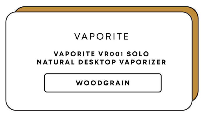 Vaporite VR001 Solo Natural Desktop Vaporizer | One Colour-Image 1