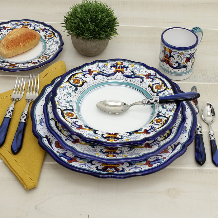 VECCHIA DERUTA: Salad Bowl (Medium 10" Diam.) [R]