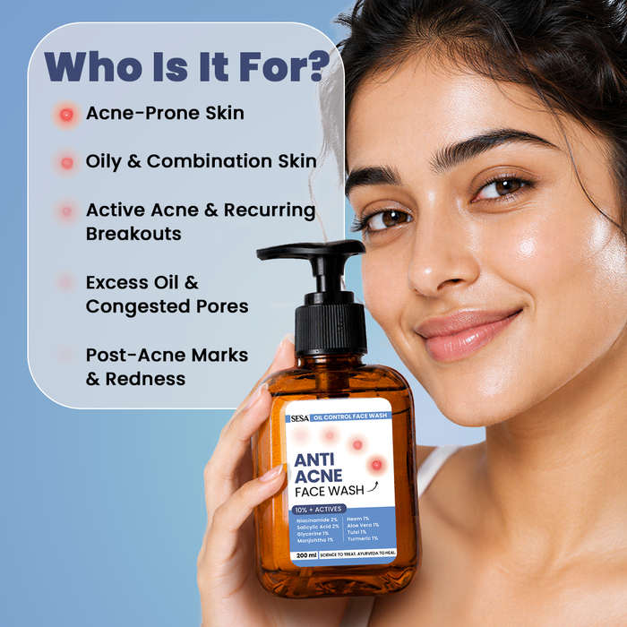 Vedscience Oil Control Face Wash - 200 ml