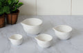 White Cottage Ceramic Measuring Cups (Set Of 04) - Magnolia Lane co. Home + Garden + Gift