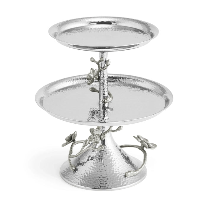 Michael Aram White Orchid 2-Tier Etagere