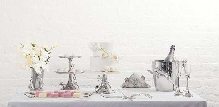 Michael Aram White Orchid 2-Tier Etagere