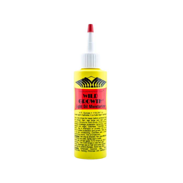 Wild Growth Light Oil Moisturizer 4oz
