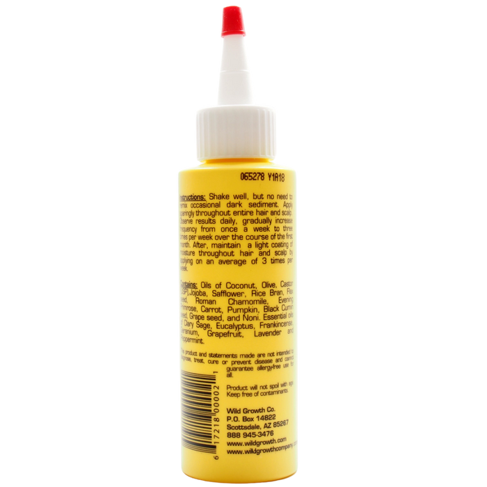 Wild Growth Light Oil Moisturizer 4oz
