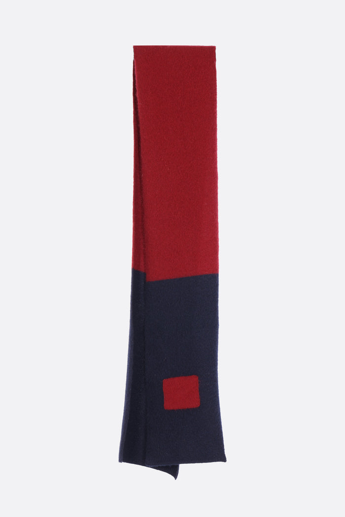 wool and cashmere scarf
