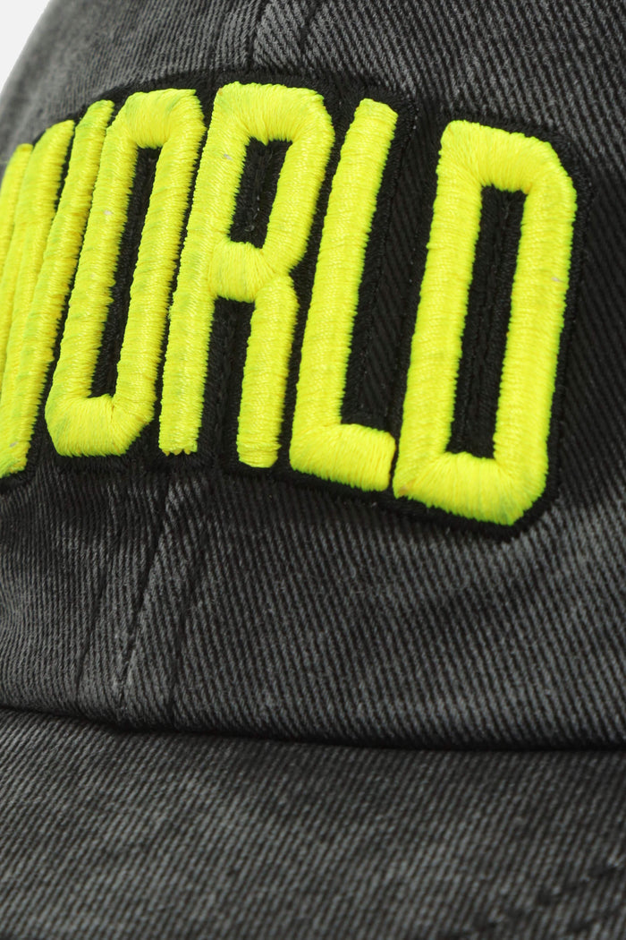 World cap in cotton
