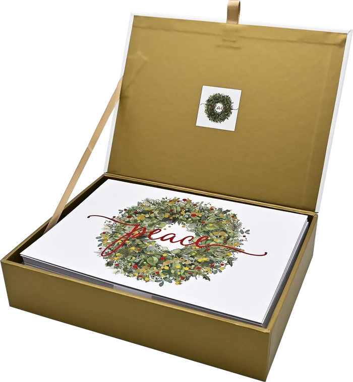 Wreath of Peace Holiday Cards