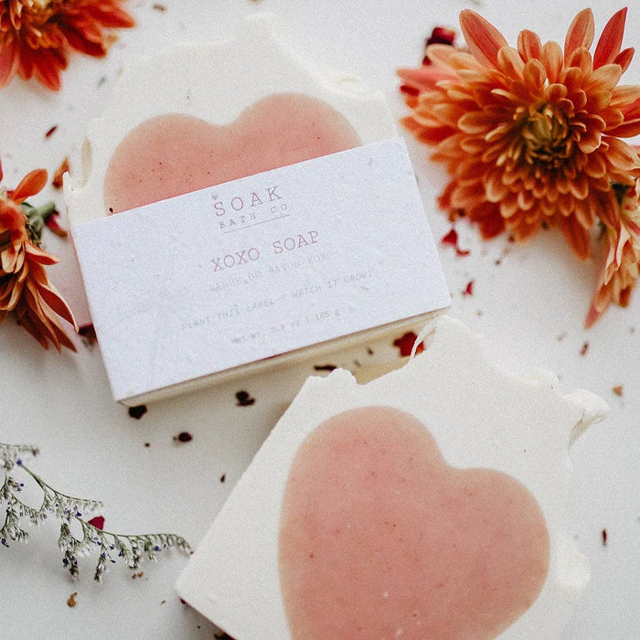 XOXO Soap Bar - Canadian Handmade - Magnolia Lane co. Home + Garden + Gift